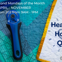 Logo for Heartfelt Honors Quilts