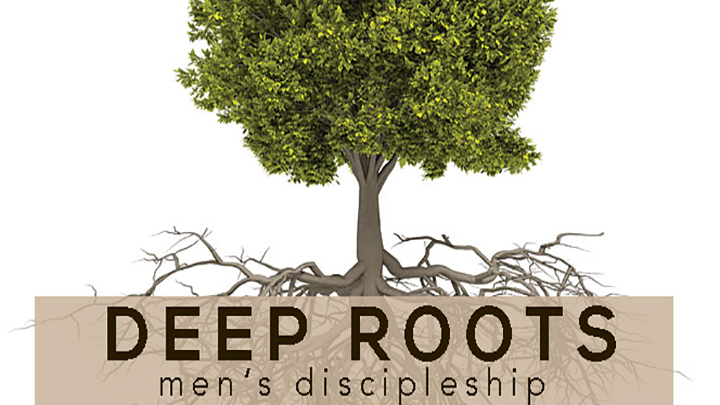 Logo for Deep Roots Men's Discipleship group