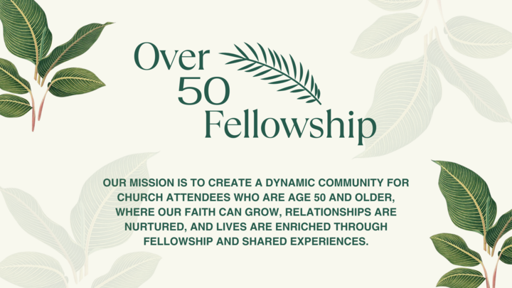 Logo for Over 50 Fellowship