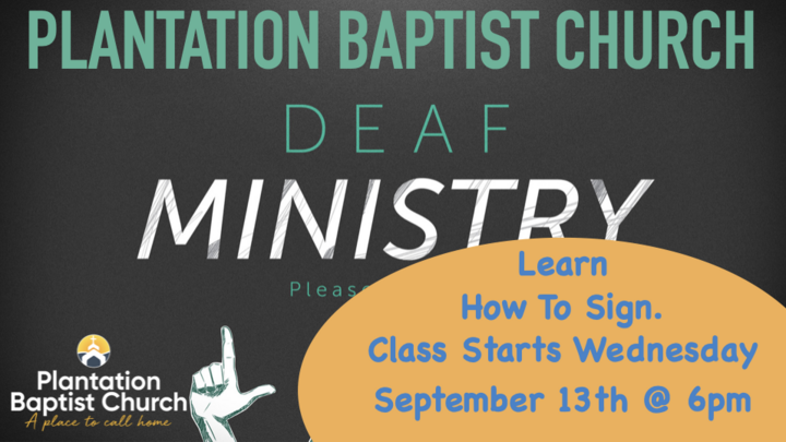 Logo for ASL Sign Language Class