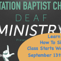 Logo for ASL Sign Language Class