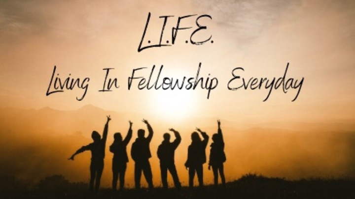 Logo for L.I.F.E. (Living In Fellowship Everyday)