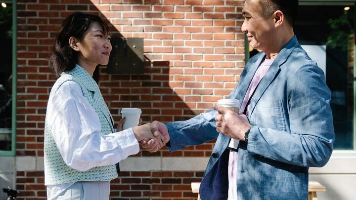 Logo for Guest Services - Greeters & Ushers