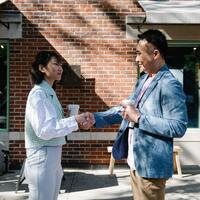 Logo for Guest Services - Greeters & Ushers