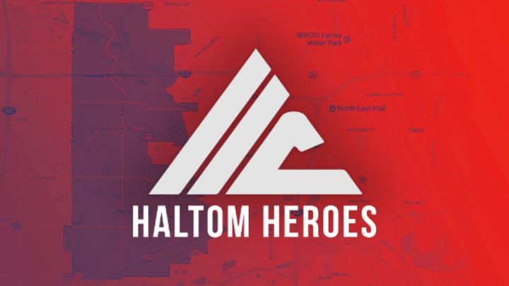 Logo for Haltom Heroes