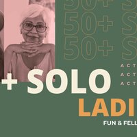 Logo for 50+ Solo Ladies