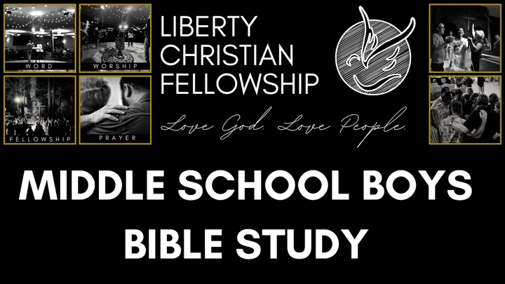 Logo for Middle School Boys Bible Study