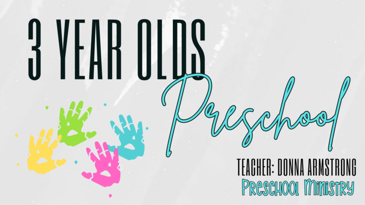 Logo for 3-Year Old's - Teacher - Donna Armstrong - RM#