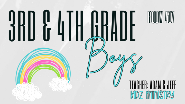 Logo for 3rd & 4th Grade Boys - Teachers - Jeff Kadlec & Adam Tyson - RM # 417