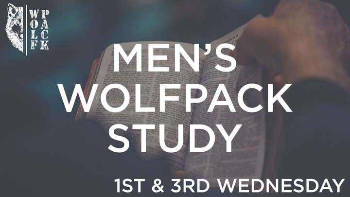 Logo for Wolfpack: Men's Bible Study - 1st & 3rd Wednesday