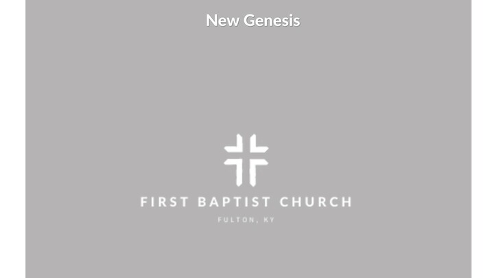 Logo for New Genesis