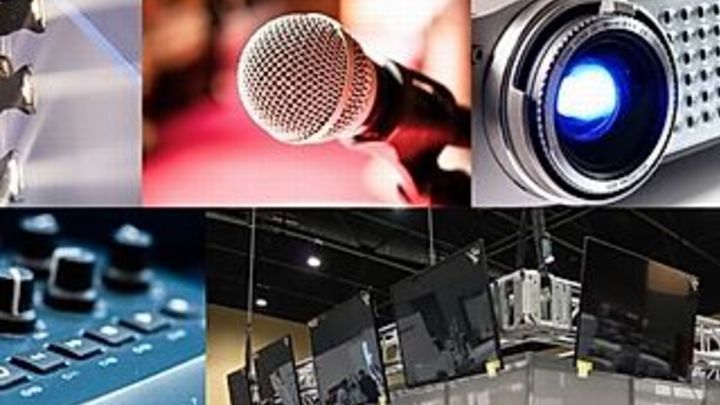 Logo for Audio Video Ministry (GRF)