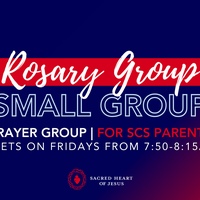Logo for Rosary Group for SCS Parents