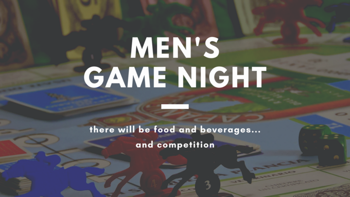 Logo for Men's Game Night