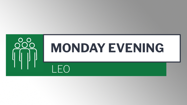 Logo for Monday Evening - Leo