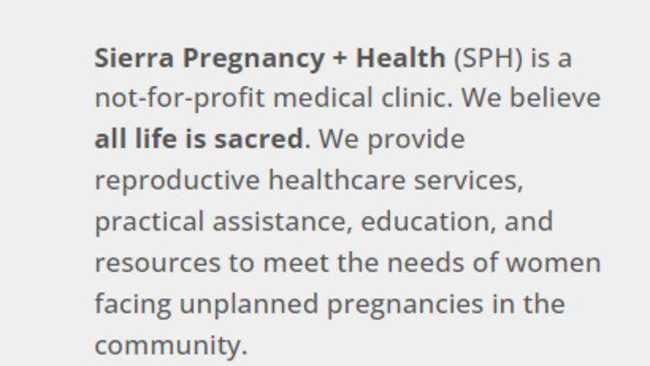 Logo for Sierra Pregnancy Volunteer Team