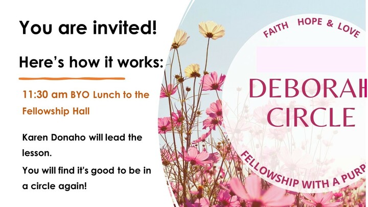 Logo for Deborah Circle