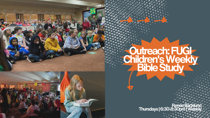 Logo for OUTREACH: FUGI Children's Weekly Bible Study