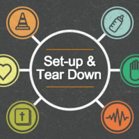 Logo for Set-Up/ Tear-Down Team