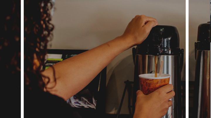 Logo for The Café Team