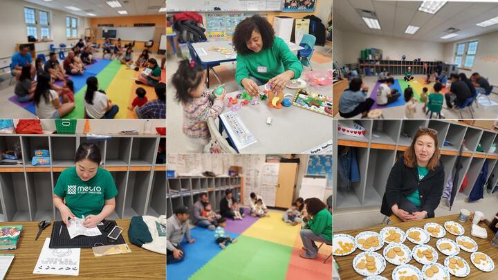 Logo for MetroTots Team