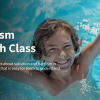 Logo for Baptism Splash Class for Kids