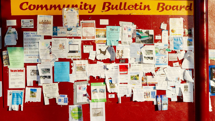 Logo for Community Bulletin Board