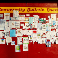 Logo for Community Bulletin Board