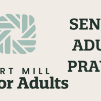 Logo for Senior Adult Prayer Group