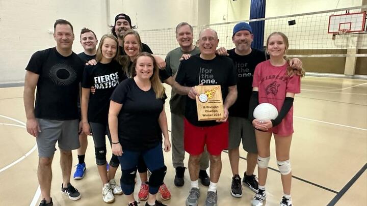 Logo for GTWY Volleyball League