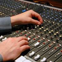 Logo for Audio/Visual Tech. Team