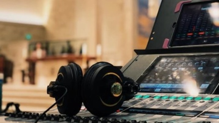 Logo for Audio-Video (AV) Team for Liturgies