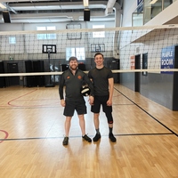 Logo for YA Volleyball Group - Mark and Nathan