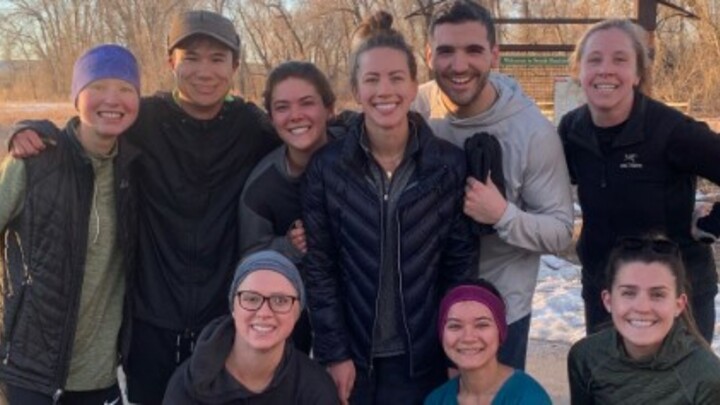 Logo for Running Crew