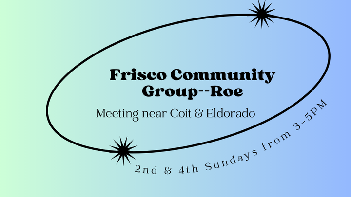 Logo for Frisco Community Group - Roe