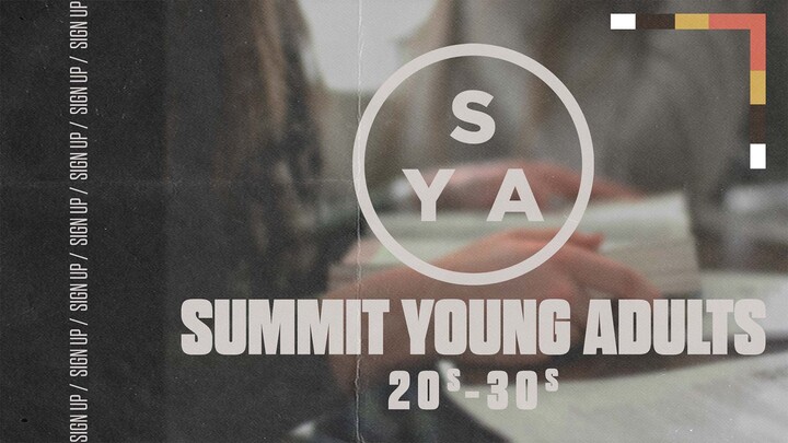Logo for Summit Young Adults (SYA) | 20s-30s