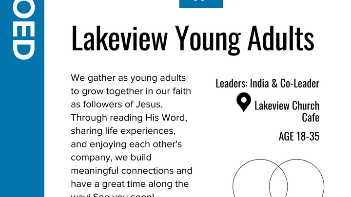 Logo for Lakeview Young Adults