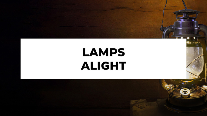 Logo for Lamps Alight Sunday School