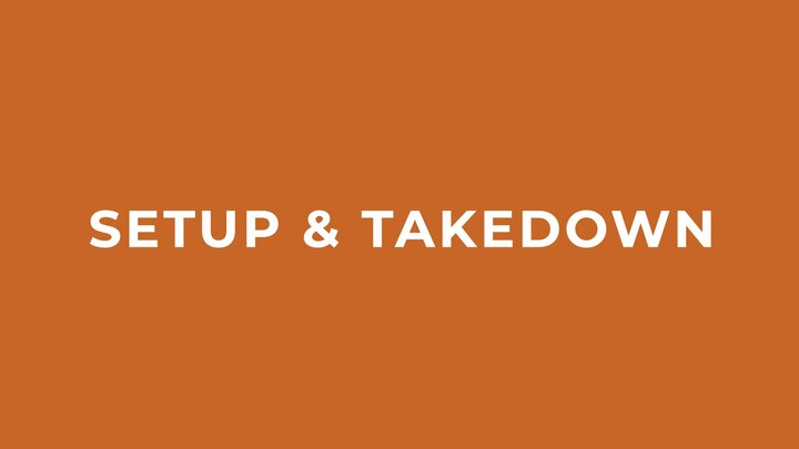 Logo for Setup & Takedown Team