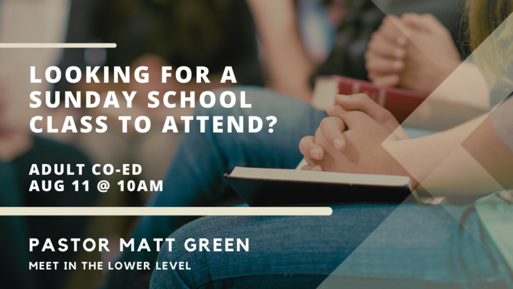 Logo for CO-ED ADULT CLASS | Matt Green