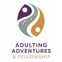 Logo for Adulting Adventures & Fellowship