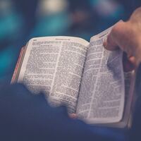 Logo for Men's Bible Study with Aaron and Mike