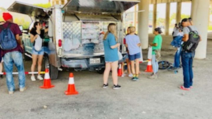 Logo for Hope for the Homeless!