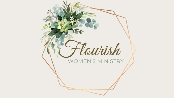 Logo for Flourish Women's Ministry