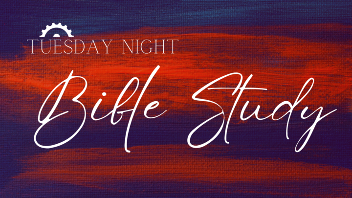 Logo for *Tuesday Night Bible Study with Pastor Wes