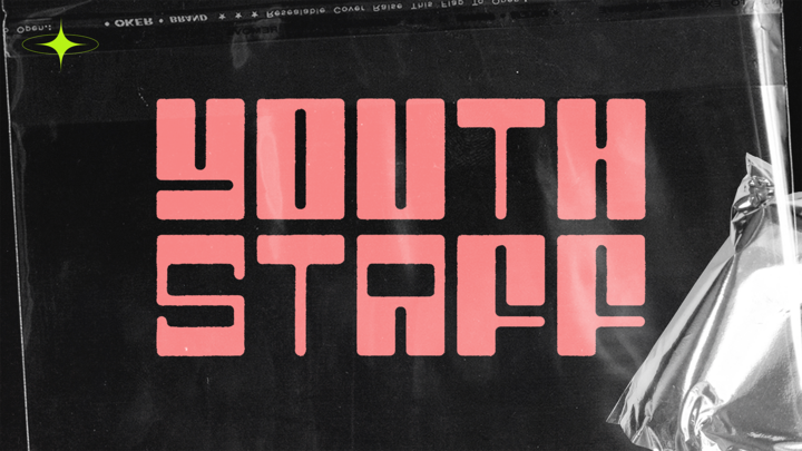 Logo for Jóvenes Staff