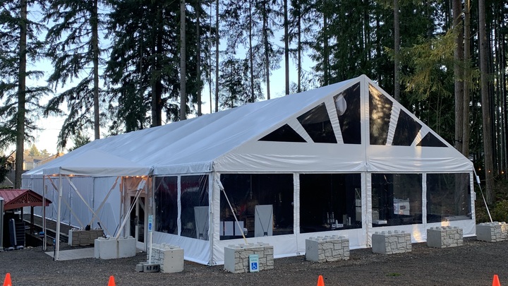 Logo for Men's Group: Ten at the Tent