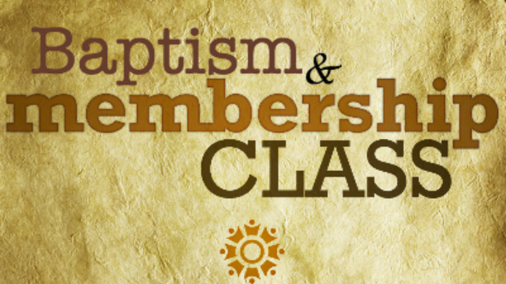 Logo for English Baptism/Membership Class
