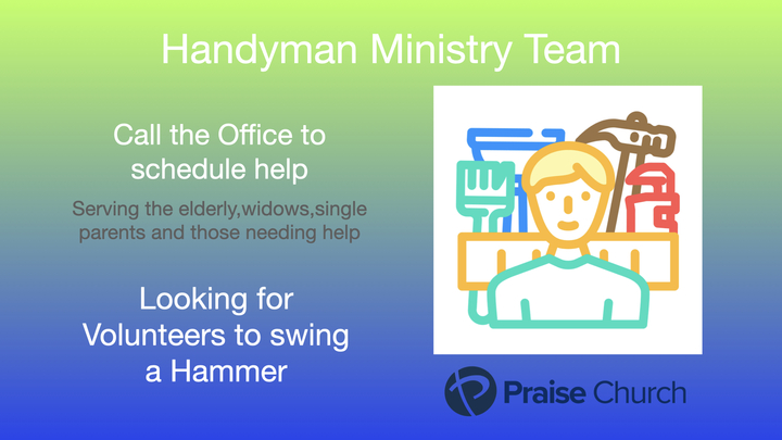 Logo for Handyman  Ministry