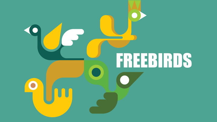 Logo for Freebirds | 50-60's Social Group